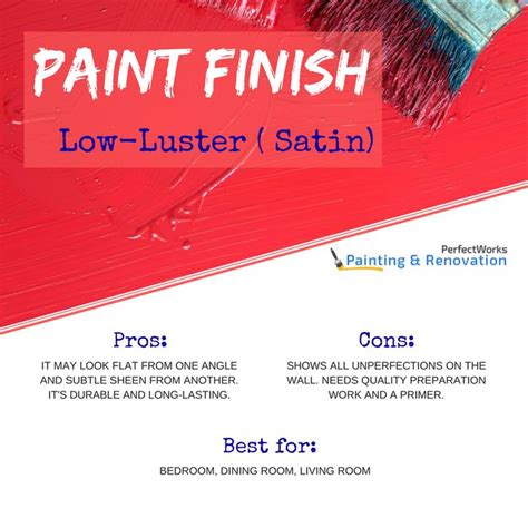 Eggshell and satin paint finish - pros and cons | Satin paint, Paint finishes, Renovations