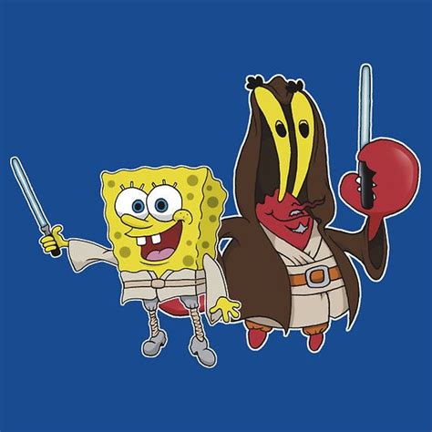 This is what you get when you cross SpongeBob and Star Wars! | Cartoon ...