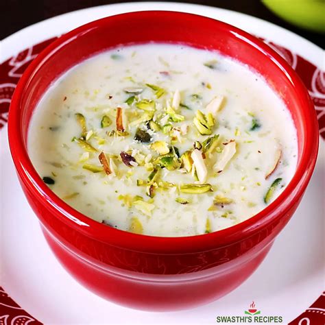 Kheer Recipe, How to Make Rice Kheer - Swasthi's Recipes