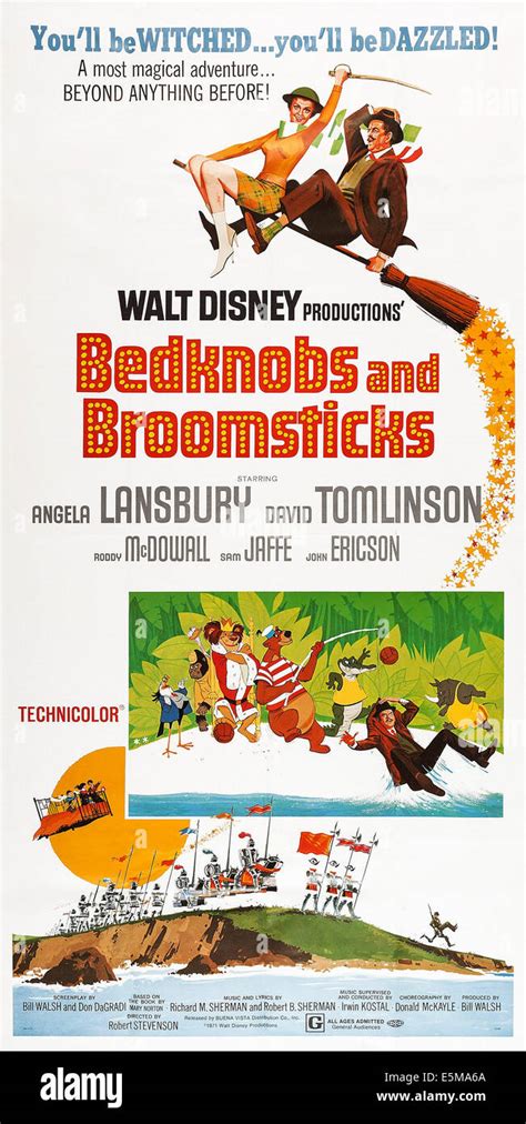 Bedknobs and broomsticks hi-res stock photography and images - Alamy