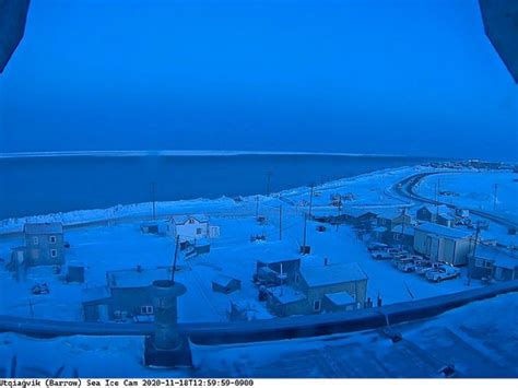 Utqiaġvik polar night| Sun sets for last time in 2020 in Alaskan town ...