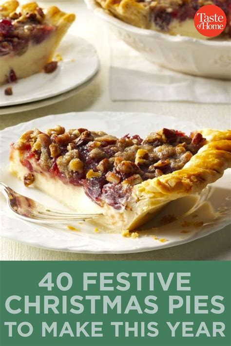 40 Festive Christmas Pies to Make This Year | Easy pie recipes, Christmas pie recipes, Christmas pie