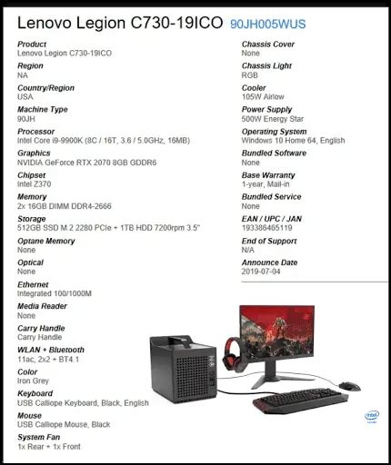 Are Lenovo Legion Gaming Computers Good? (with Specs) - Upgrades And Options