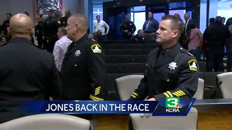 Sheriff Jones to seek 3rd term after chief deputy drops out of race - YouTube