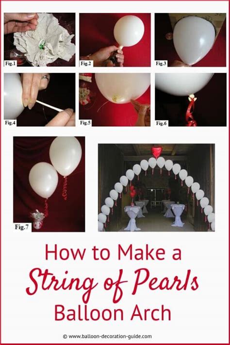 Balloon Arch 'String of Pearls' | Step-by-Step Tutorial