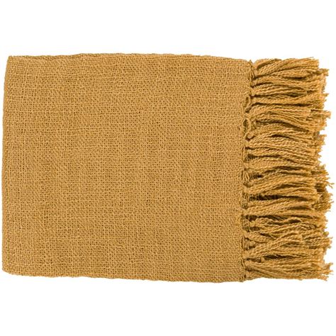 gold throw blanket