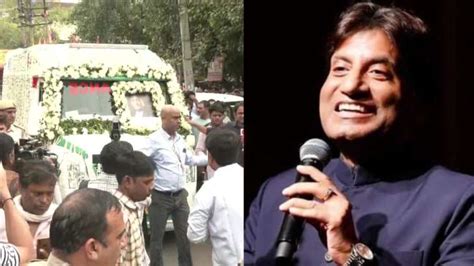 Raju Srivastava cremated in Delhi; Sunil Pal, Ahsaan Qureshi & others ...