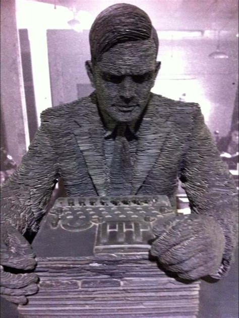 Alan Turing sculpture. | Buddha statue, Statue, Sculpture