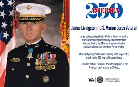 America250: Marine Corps Veteran James Livingston - VA News