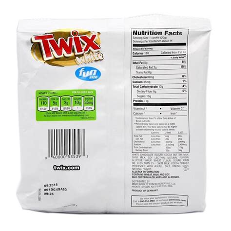 Twix White Chocolate Fun Size Bars Sharing Size | Hy-Vee Aisles Online Grocery Shopping