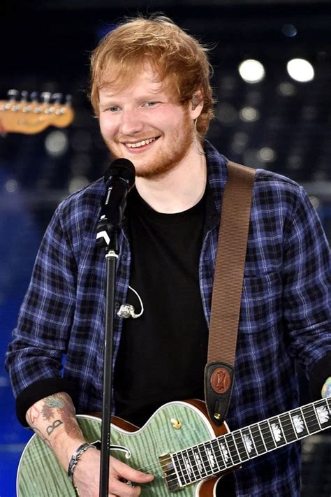 Ed Sheeran at SoFi Stadium, Inglewood, California, September 23 2023 ...