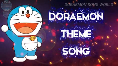 Doraemon Theme Song || Lyrics || New Song || By. DORAEMON SONG WORLD - YouTube