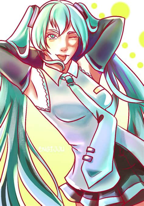 Hatsune Miku vocaloid by EngijjuChan on DeviantArt