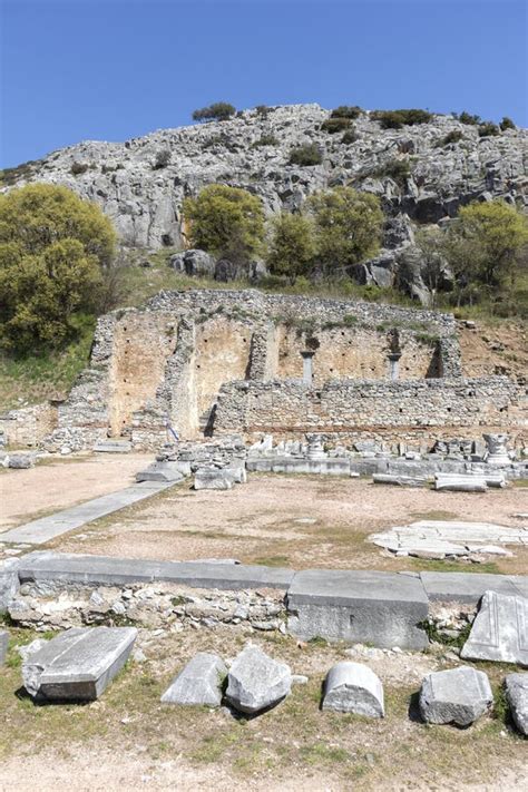 Archaeological Site of Philippi, Greece Stock Photo - Image of excavations, classic: 153715428