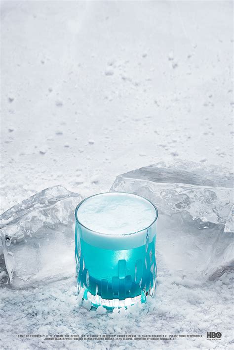 Johnnie Walker White Walker cocktails on Behance