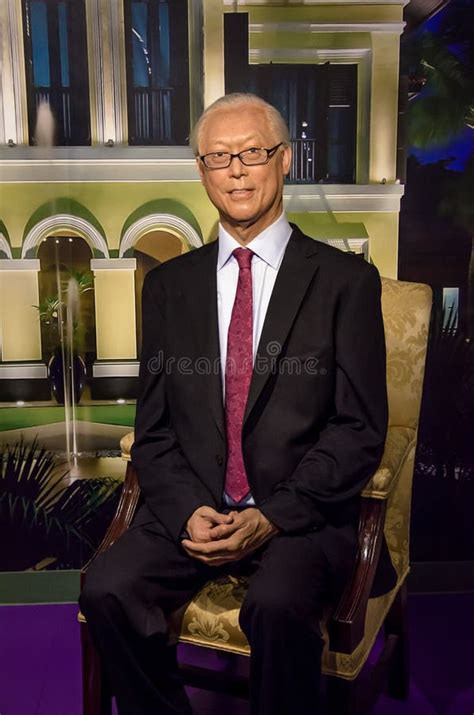 The Wax Figure of Goh Chok Tong Former Prime Minister of Singapore in ...