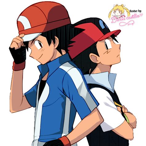 RENDER / ASH KETCHUM / POKEMON by Utsutsu-chi on DeviantArt