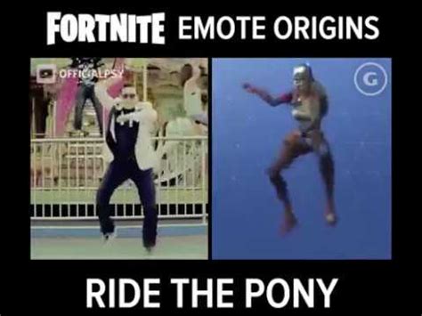Fortnite Dances & Where They Came From - YouTube