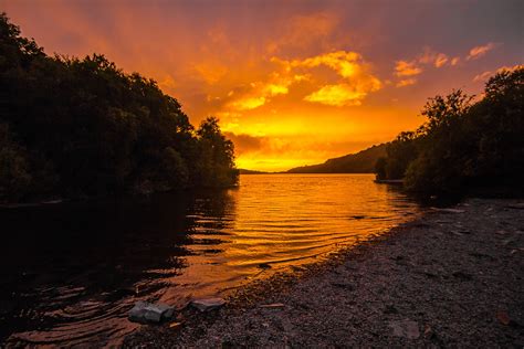 River during Sunset · Free Stock Photo