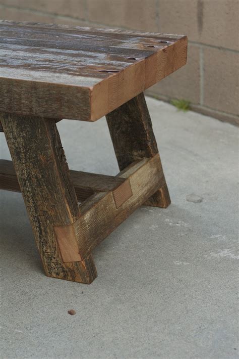 Arbor Exchange | Reclaimed Wood Furniture: Weathered Coffee Table