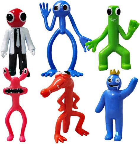 Rainbow Doll Friends - 3.5-4.5" Colorful Anime Figures, PVC Pop Game ...