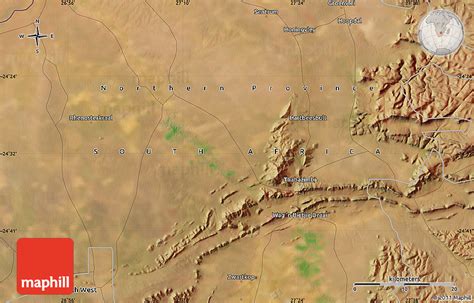 Satellite Map of Thabazimbi