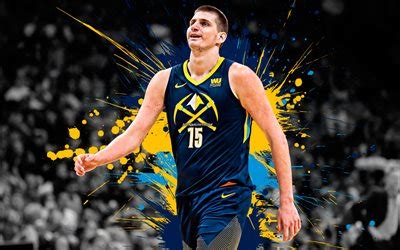 Download wallpapers Nikola Jokic, Serbian basketball player, Denver ...