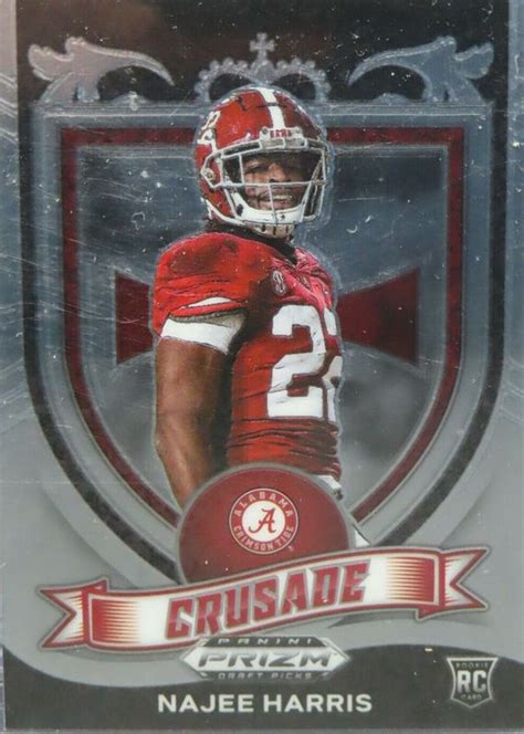 Najee Harris 2021 Prizm Draft Picks #172 Crusade Price Guide - Sports ...