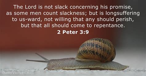 2 Peter 3:9 - Bible verse (KJV) - DailyVerses.net