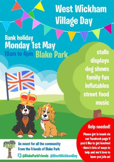 Blake Park Village Day 1st May – West Wickham Residents Association