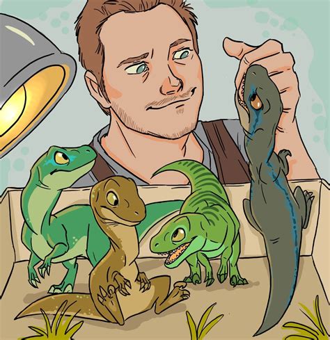 Owen and his Velociraptors - Jurassic World Fan Art (38675255) - Fanpop