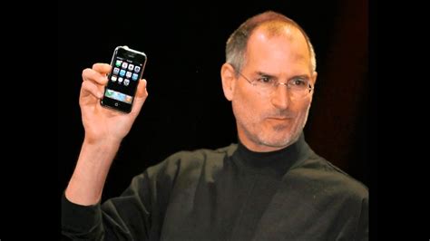 Steve Jobs and the iphone - YouTube