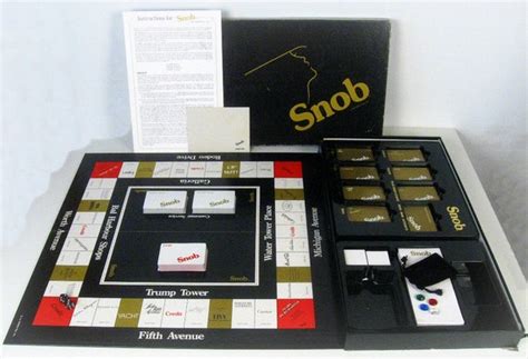 Items similar to vintage board game - SNOB shopping game by Helene Fox ...