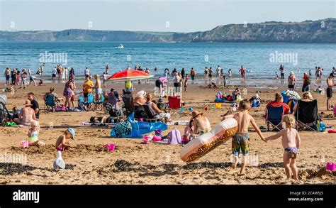 Busy Beach Scene High Resolution Stock Photography and Images - Alamy