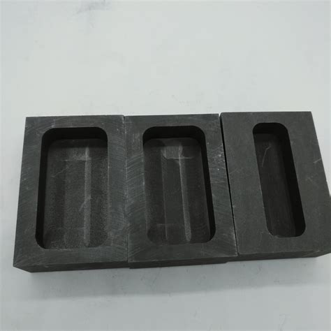 Sqaure Graphite Crucible Casting Ingot Bar Mold For Gold Silver Copper Melting Refining - Tool ...