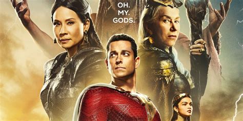 New Shazam! Fury Of The Gods Poster Shows Off The Entire Cast