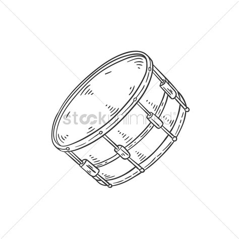 Snare Drum Drawing at GetDrawings | Free download