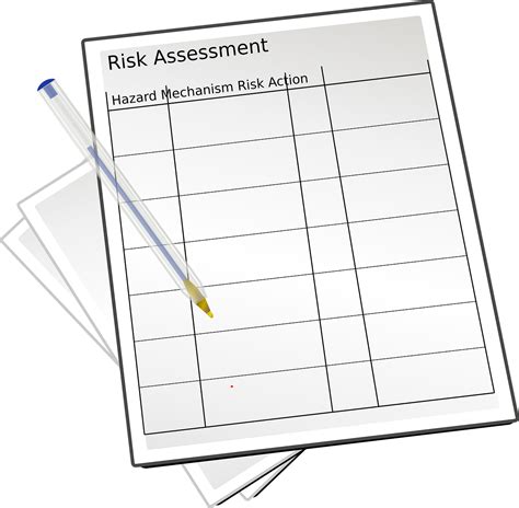 Coshh Risk Assessment Hazard Template Ms Word Resume Transparent Png ...