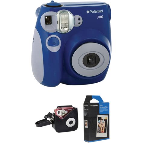 Polaroid 300 Instant Film Camera with Carrying Case and Film Kit