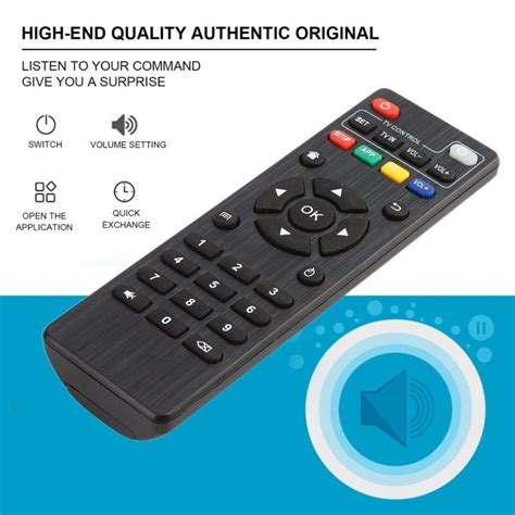 IR Remote Control for Android TV Box MXQ/MXQ PRO/ MXQ PRO+/ MXQ 4K etc ...