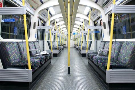 Subway train interior editorial photography. Image of seats - 29760632