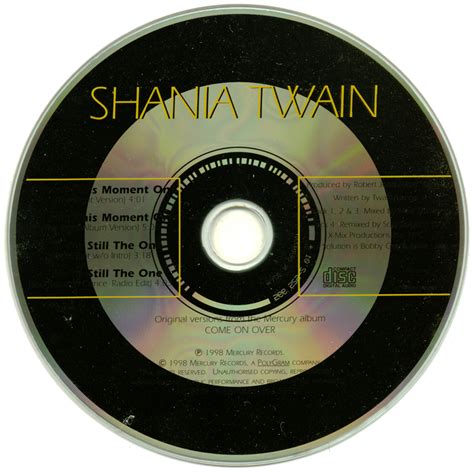 POP 'TIL YOU PUKE!: Shania Twain - From This Moment On - (Import CD ...