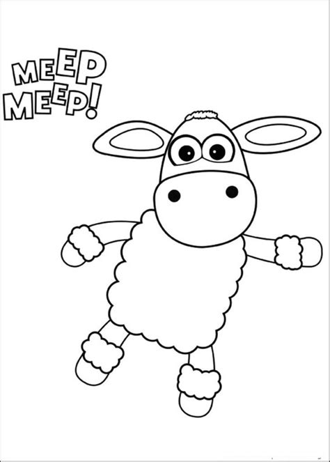 Timmy Time Coloring Pages - Coloring Nation