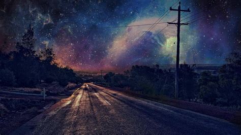 Night Road Wallpapers - Wallpaper Cave