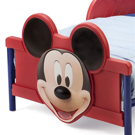 Mickey Mouse Plastic 3D Toddler Bed - Delta Children