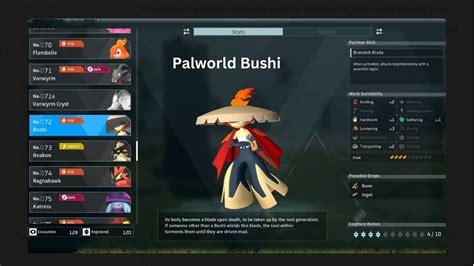 Palworld Bushi - Palworld Gameplay