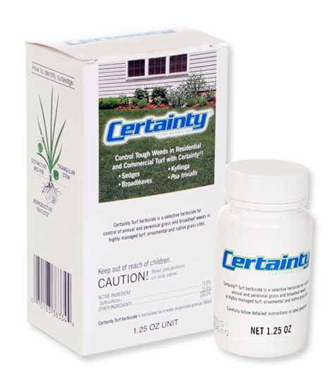 Certainty Turf Herbicide, Nufarm | Forestry Distributing North America ...