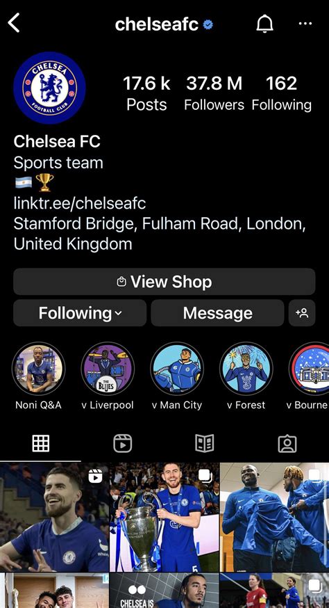 🇦🇷🏆 In Chelsea instagram bio👀 : r/Chelsea