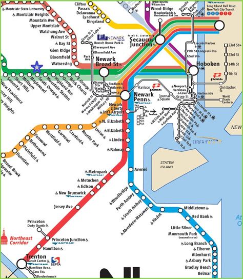 Navigating The Hub: A Comprehensive Guide To The NJ Transit Penn Station Map - Texas Travel Map ...