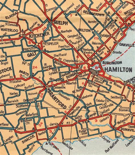 Ontario Highway 6 Route Map - The King's Highways of Ontario